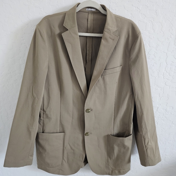 Nordstrom Rack Men’s Tan Sports Coat | Trim‎ Fit | Size 42L - Picture 1 of 15